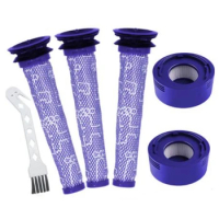 5 Pack Vacuum Filter Replacement Kit for Dyson for Dyson V8+, V8, V7 Absolute Animal Vacuums