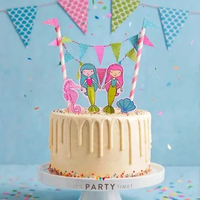 Cake Topper Kit - Mermaid