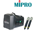 MIPRO MA-200D 雙頻道旗艦型無線喊話器 擴音喇叭