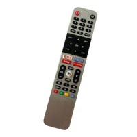 Silver Remote Control For PRISM+ Q55 Q65 4K Android TV TV No Voice