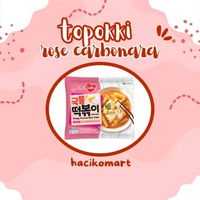 mama suka topokki rose carbonara 105g