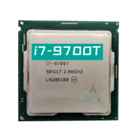 Core i7-9700T i7 9700T 2.0 GHz Eight-Core Eight-Thread CPU Processor 12M 35W PC Desktop LGA 1151 Free Shipping