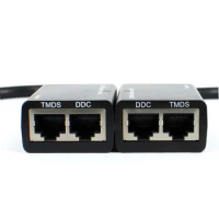 HDMI-compatible Extender Dual Network Ethernet Repeater Amplifier To Rj45 Cable 30m CAT5e CAT6LAN