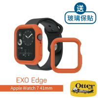 【OtterBox】Apple Watch 7 41mm EXO Edge 保護殼-橘(送玻璃保貼)