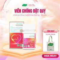 Viên Bổ Tim Mạch Vitatree Ultra CO Q10 Max 150mg 30 viên