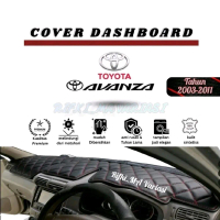 Cover Dashboard mobil Avanza Xenia (2003-2011) kulit sintetis premium motif wajik alas dashboard mob