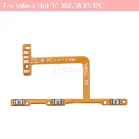 1~10 pcs For Infinix Hot 10 X682B X682C Power ON OFF Switch And Volume Side Button Flex Cable