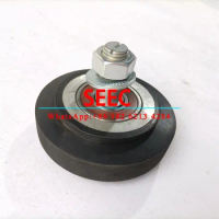 SEEC 100*34*6204 Elevator Guide Shoe Roller Screw M16 OD 100mm W 34mm Bearing 6204DU