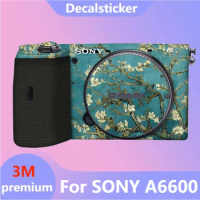 For SONY A6600 Camera Sticker Protective Skin Decal Vinyl Wrap Film Anti-Scratch Protector Coat Alpha 6600 ILCE-6600