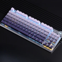 ECHOME Original Aula F87 Pro Mechanical Gaming Keyboard 2.4G Gradient Side Engraved Mechanical Keyboard Bluetooth Keyboard Gift
