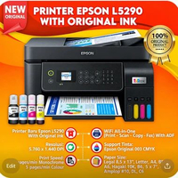 PRINTER EPSON L5290 Printer Print Scan Copy WiFi Pengganti L5190 second