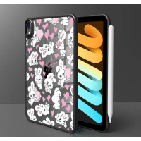 เคสไอแพดใสสําหรับGen7 Gen8 Air6 Air4 Air5 Pro10.5 Air3 เจน10 2022 Pro11พร้อมแผ่นรองด้านข้างที่อ่อนนุ