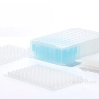 Silica gel cover deep hole plate soft cover culture plate silica gel plate deep hole plate cover PCR plate sealing film 1 piece