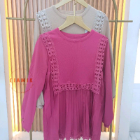 semi tunik model rompi burkat di bawah import