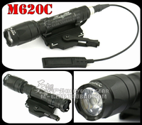 美式戰術頭盔燈元素M620C多功能LED強光戶外快拆戰術電筒手電黑色