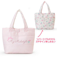 大賀屋 日貨 美樂蒂 手提包 肩背包 提袋 購物袋 包包  Melody 三麗鷗 Sanrio 正版 J00030643