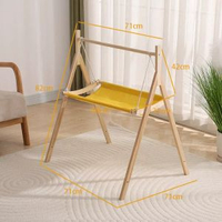 實木貓屋懸掛式寵物搖床貓咪架貓搖籃貓貓吊牀寵物床四季通用貓架