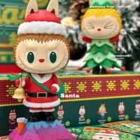 Original LABUBU 2022 Christmas Series Model Blind Box Toys Cute Anime Figure Gift Surprise Box Kid Christmas Gift