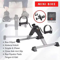 POTENCE Sepeda Statis Terapi Portable Sepeda Statis Mini Bike Untuk Terapi Kaki Tangan Stroke / Sepe