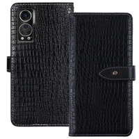 iTien TPU Silicone Luxury Protection Premium Flip Leather Cover Phone Wallet Case For ZTE Axon 30 5G 6.92 inch Pouch Shell Etui