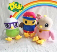 Didi and Friends / Nana / Jojo Plush / Stuffed Toy Pillow Bolster / Doll /  Anak Patung Bantal Peluk