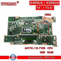 X409UA 4417/i3/i5/i7CPU 4GB Mainboard For Asus X409UA X509UA X509UB X409UJ X509UJ Laptop Motherboard