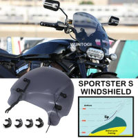 Sportster S Accessories Windshield For Harley Sportster S 1250 RH 1250 Fairing Quick-Release Compact Windshield