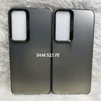 SOFTCASE CASING SAM S25 FE HYBRID IMD COLOR PLATE HOLOGRAM MACARON