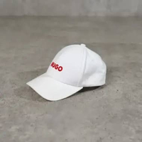 Topi HUGO BOSS HUGO TEXT RED WHITE CAP 100% ORIGINAL - OS ADJST