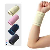Running 2PCS Wrist Brace Basketball Badminton Wrist Wrap Sports Wristband Wrist Guard Wrist Support Wrist Protector