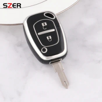 TPU Car Key Case Fob Cover For Vauxhall Opel Vivaro For Renault Movano Trafic Kango 2 Button Protector Shell Accessories
