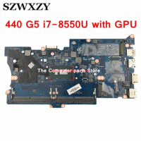 Refurbished For HP ProBook 430 G5 440 G5 Laptop Motherboard With i7-8550U N16S-GMR-S-A2 2GB L01081-601 L01081-001 DA0X8BMB6G0