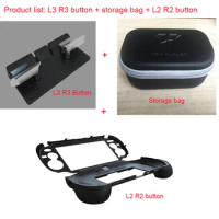 for PSV1000 PSV 1000 L3 R3 Hand Grip Game Console Stand Case with L2 R2 Trigger Button for PS VITA 1000 Storage bag streaming