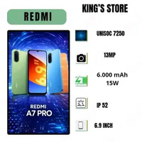 REDMI A7 PRO 4/64 4/128 13MP GARANSI RESMI 4/128 Black