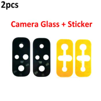 2pcs Rear Camera Glass Lens Cover for Xiaomi Redmi Note 10 / Note 10 Pro / Note 10 5G With Adhesive Sticker