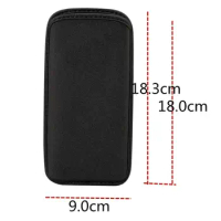Universal Neoprene Cell Phone Bag for Galaxy Note9 Note8 A8 Star and other 6.4 inch Cell Phone Vertical Pouch 18x9 cm
