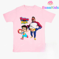 เสื้อยืดแขนสั้นเด็กขายดี สไตล์ลำลอง พิมพ์ลาย “Daddy Zola” เนื้อผ้านุ่ม