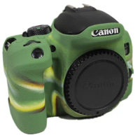 for Canon 850D Camera Cover Silicone Protective Body Case High Grade Litchi Texture For Canon EOS 850D Camera Protector Cover