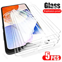 5PCS Tempered Glass for Samsung Galaxy A14 5G Full Glue Cover Glass Screen Protector for Samsung A14 A 14 14A 6.6" SM-A146B Glas