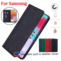 Wallet Case for Samsung Galaxy A13 A14 A23 A33 A53 A12 A32 A52 A52s A51 A71 PU Leather Flip Cover for Galaxy S23 S22 S21 S20 S10