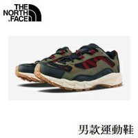 [ THE NORTH FACE ] 男 抓地休閒鞋 藍綠紅 / 老爹鞋 特價品 / NF0A4CEVW9Y