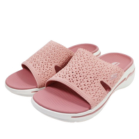 5月特價(F3)SKECHERS 女鞋 健走 舒適拖鞋 GO WALK ARCH FIT 足弓支撐  140832MVE [陽光樂活]