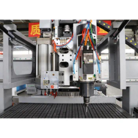 9kw 1325 atc cnc wood router kitchen cabinet door machine furniture manufacturing equipment for sale