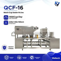 Mesin Filling Cup Sealer 16 Line Full Otomatis - Booking Fee