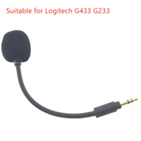 Suitable for Logitech G433 G233 Earphone Plug Replacement Microphone Microphone Pole Accessory 3.5mm Interface