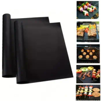 Thick Oven Liner Premium Nonstick Oven Liner Set 10-pack Heavy Duty Reusable Mats for Electric Gas Ovens Bbq Grills Bpa Free