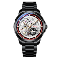 AILANG 2022 new watch men's automatic mechanical watch hollow waterproof top brand business watch original design