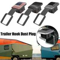1PC Trailer Hitch Receiver Cover For 2'' Trailer Hitch Receivers Rubber Tow Plug Tube Cap Protector PT228-35960-HP