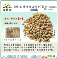 【綠藝家】大包裝J11.鷹嘴豆苗種子750克 (約1400顆) ( 雞豆、三角豆、腦豆子、雪蓮子） 芽菜類種子