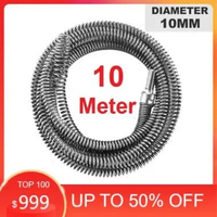 Alat Jepit Kawat Pembersih Saluran Mampet Adaptor Bor Pipa Air wastafe - 3 Meter 10 Meter
